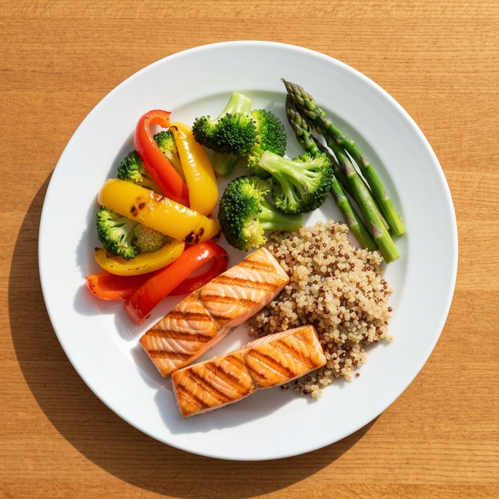 Structured lunch meal examples